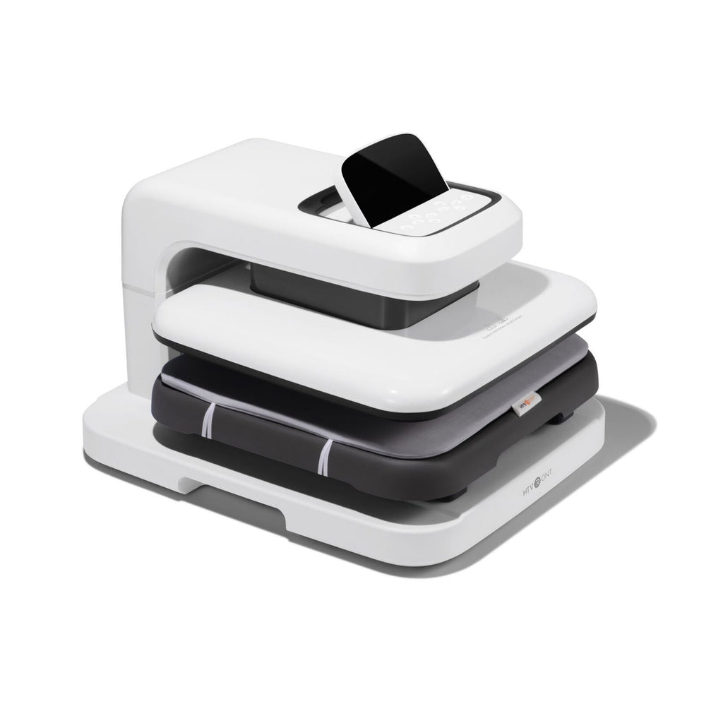 HTVRONT Auto Heat Press 2 i vitt