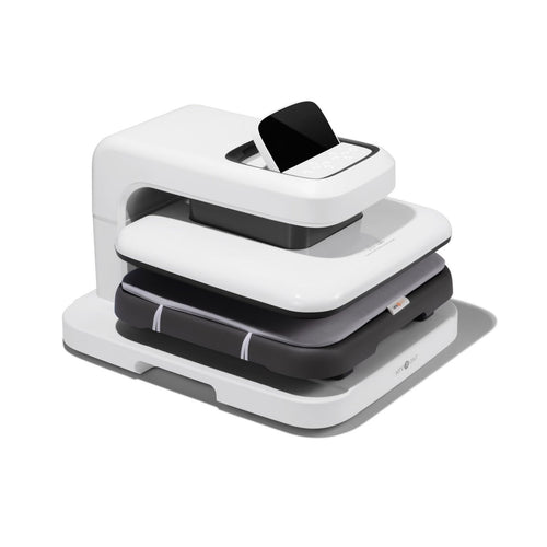 HTVRONT Auto Heat Press 2 i vitt